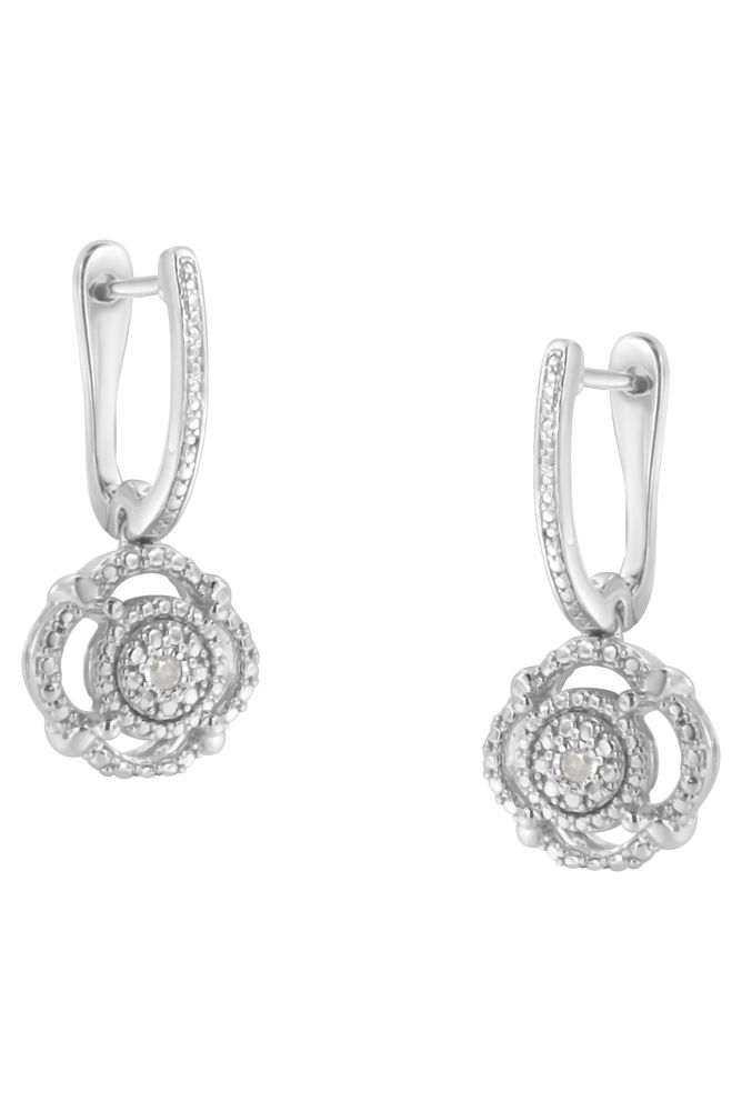 Miracle-Set Diamond Accent Earrings
